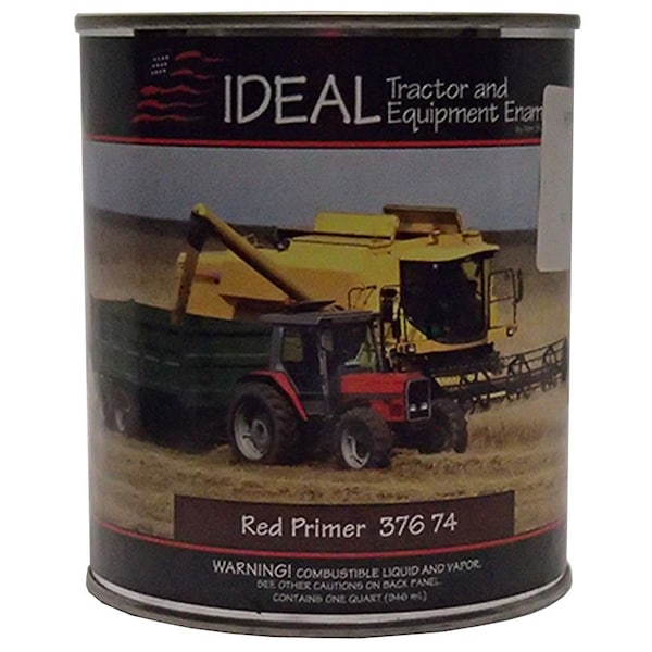 Aftermarket 1 Quart Red Primer Paint TP3987QT Fits Ford Tractor 600 700 800 900 2N 8N 9N NA SHN70-0056 - main